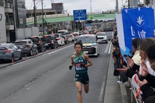 写真：お正月は駅伝！